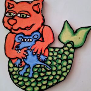 Mercat with Rat