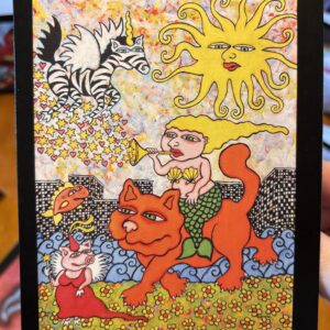 Mermaid, Cat & Trumpet